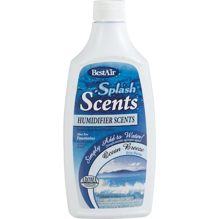 Bestair Best Air Splash Scents 16 Oz. Ocean Breeze Humidifier Fragrance FSOB-PDQ-6